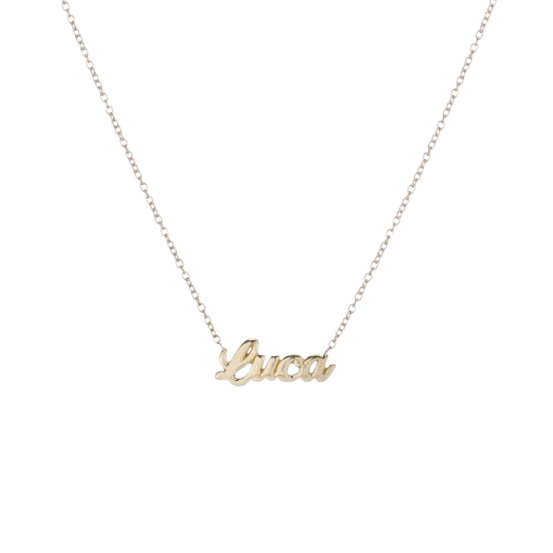 Script Name It Necklace — Customized + Collected Trunk Show