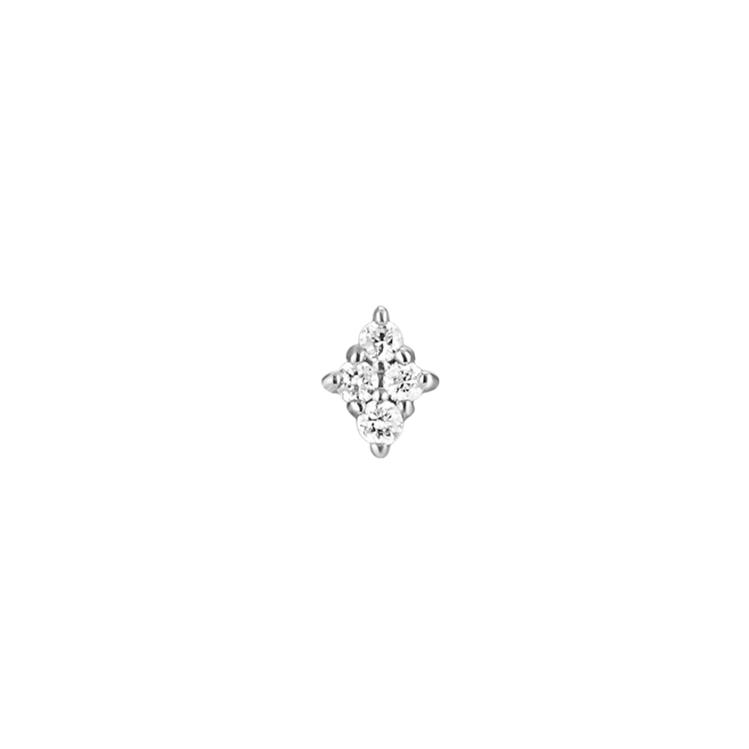 AMY Single Diamond Piercing Stud