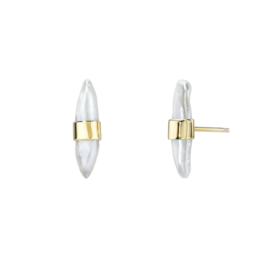 Aalto Large Lagniappe Stud Earrings