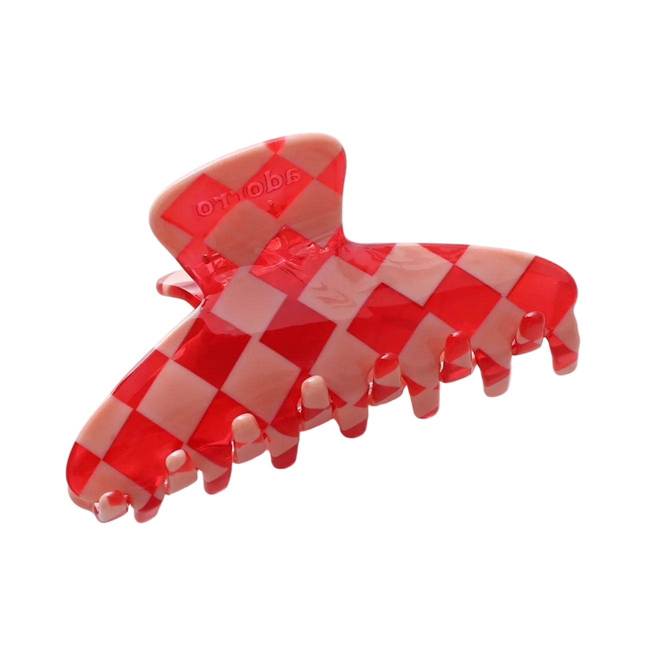 Adrienne Medium Claw Clips - Xoxo, Checkmate