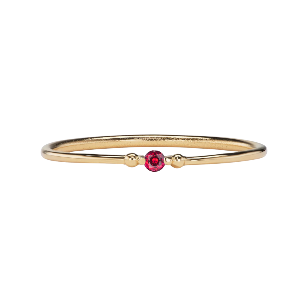 Whisper Ring - Ruby