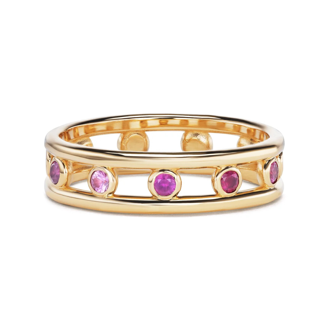 Candy Clio Ring - Ruby — Commitment, Curated
