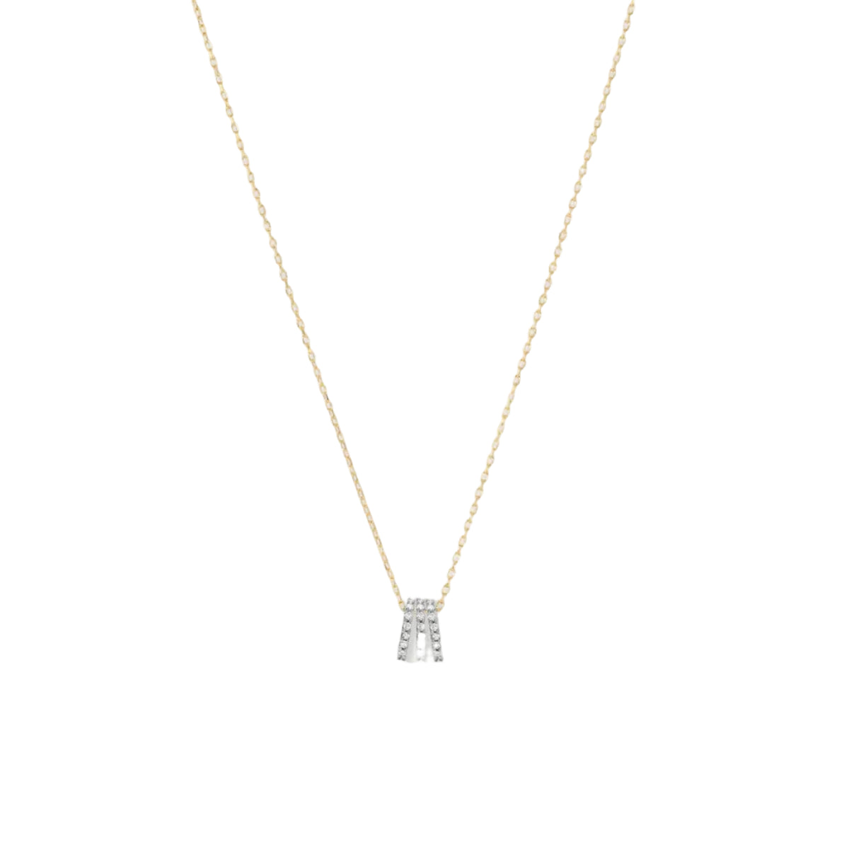 Bead Party Diamond 3s Company Necklace