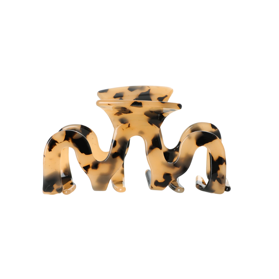 Esme Large Claw Clip - Blonde Tortoise