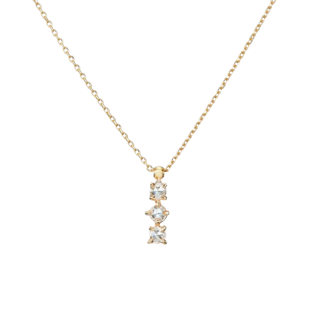 Rae Necklace - White Diamond