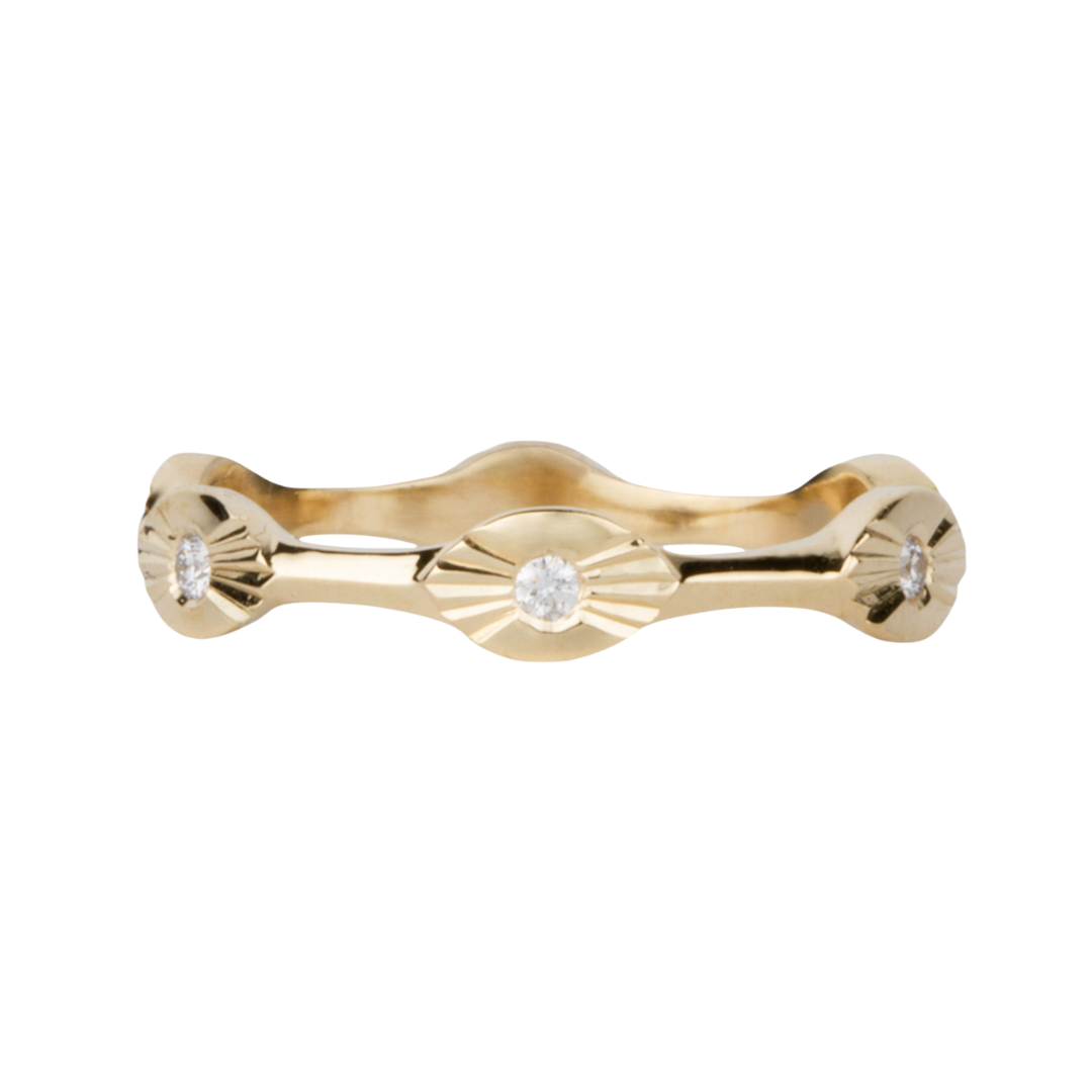 Diamond Eye Eternity Band — Commitment, Curated
