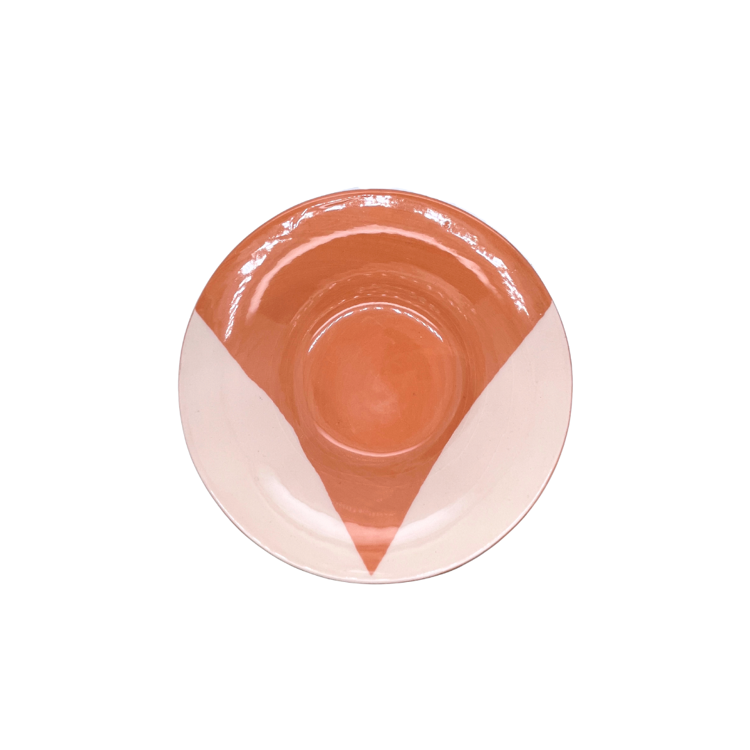 Small Angle Dipped Bowl - Beige