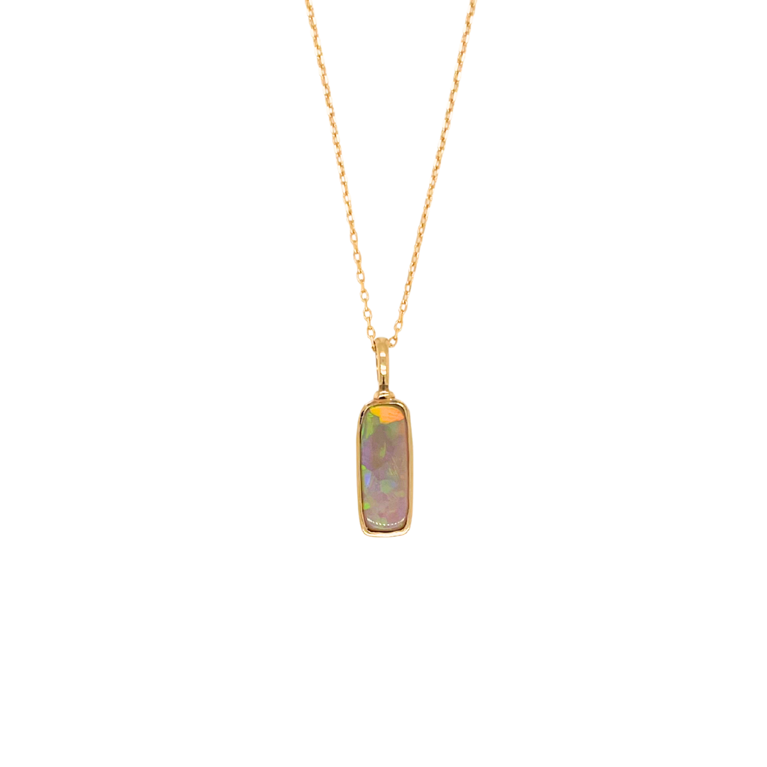 Black Opal Necklace