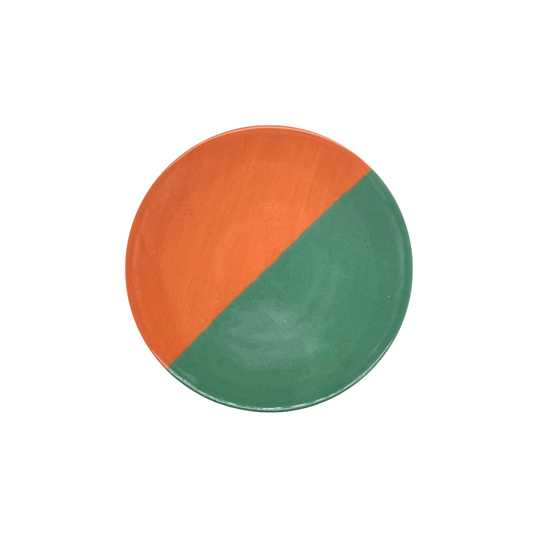 Mini Dipped Plate - Green