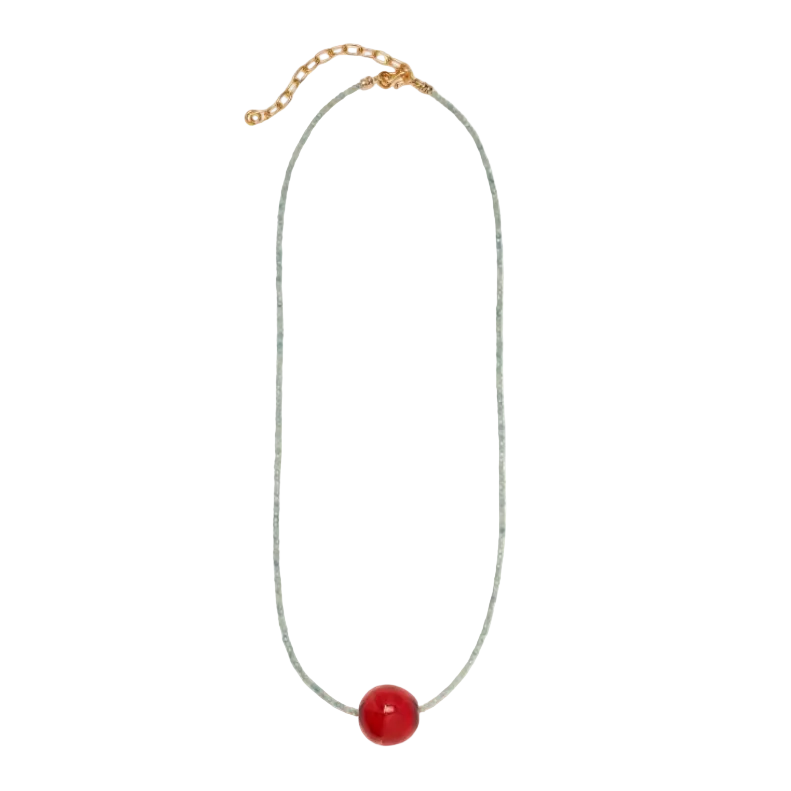 Callisto Necklace - Crimson