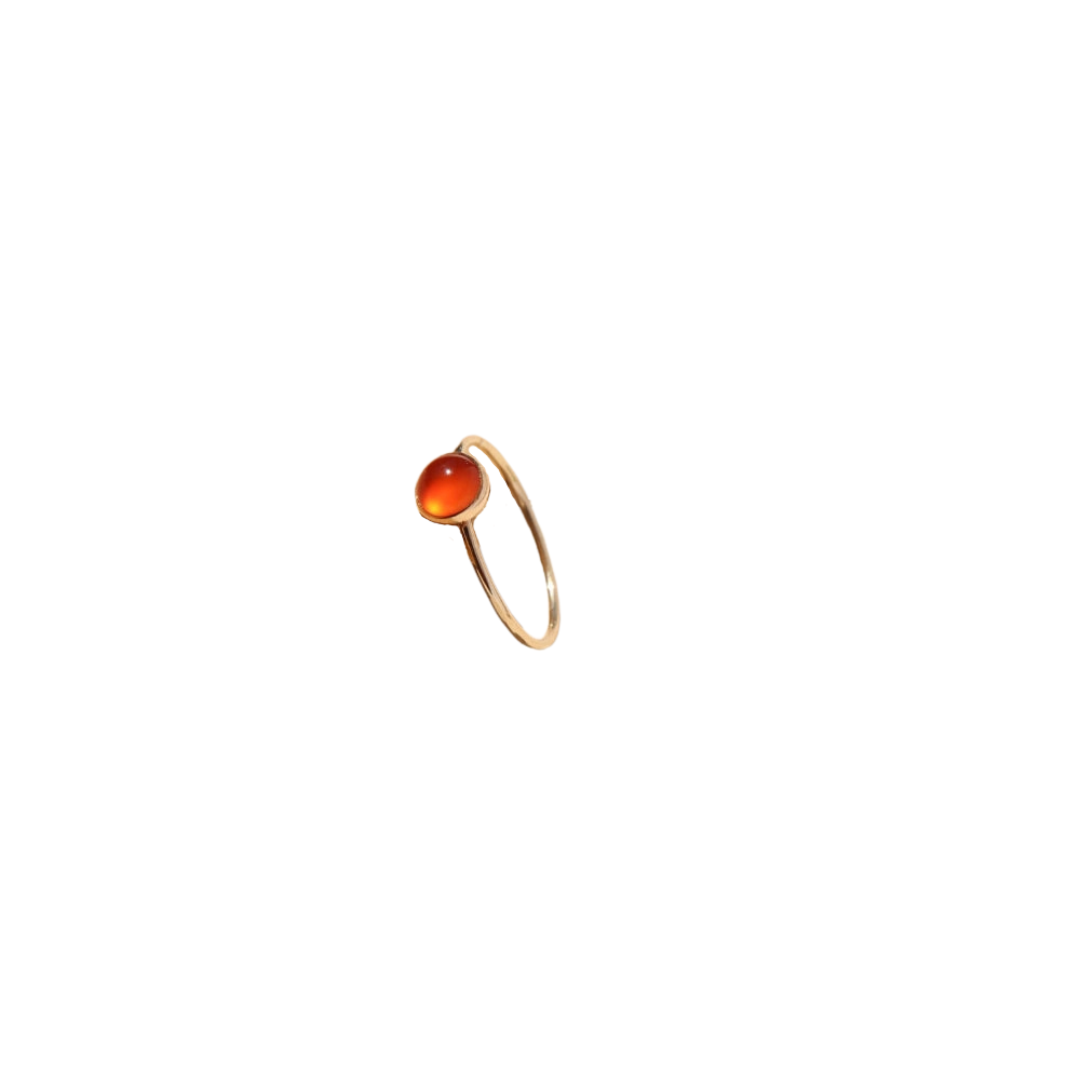 Carnelian Glow Ring