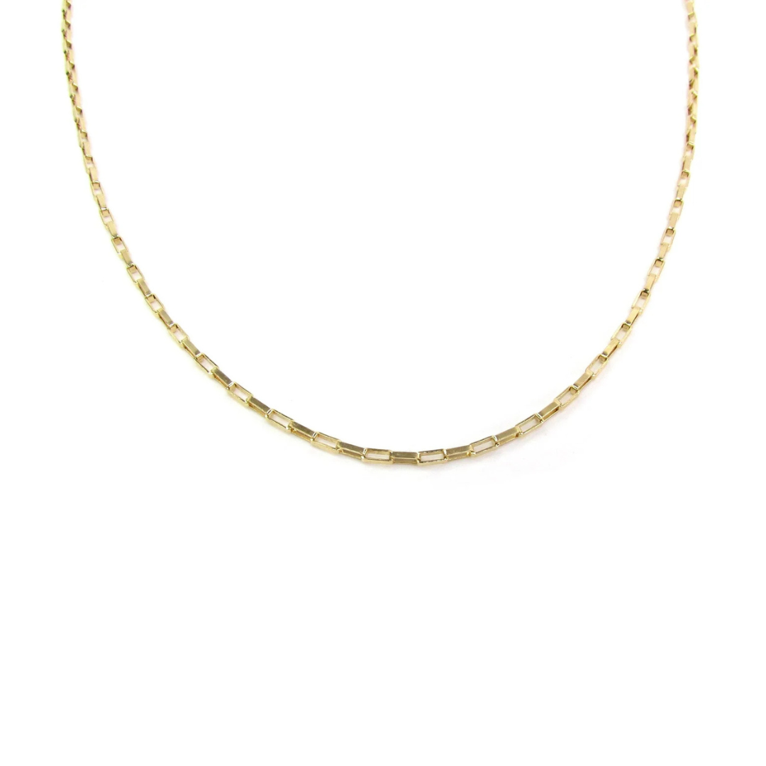 Goldfill Elongated Rectangle Chain