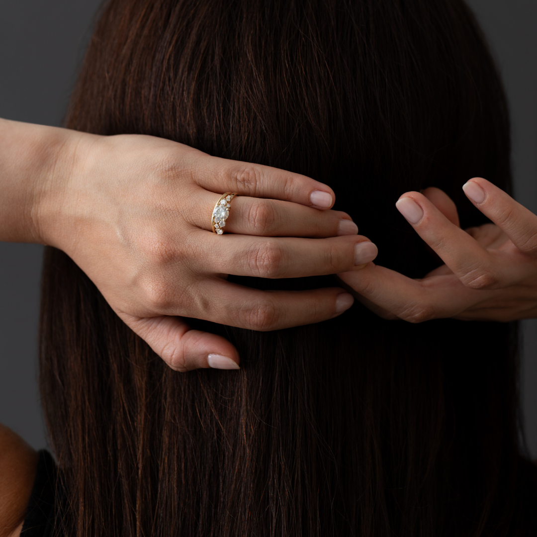 Commitment Collection: Camellia Cluster Ring