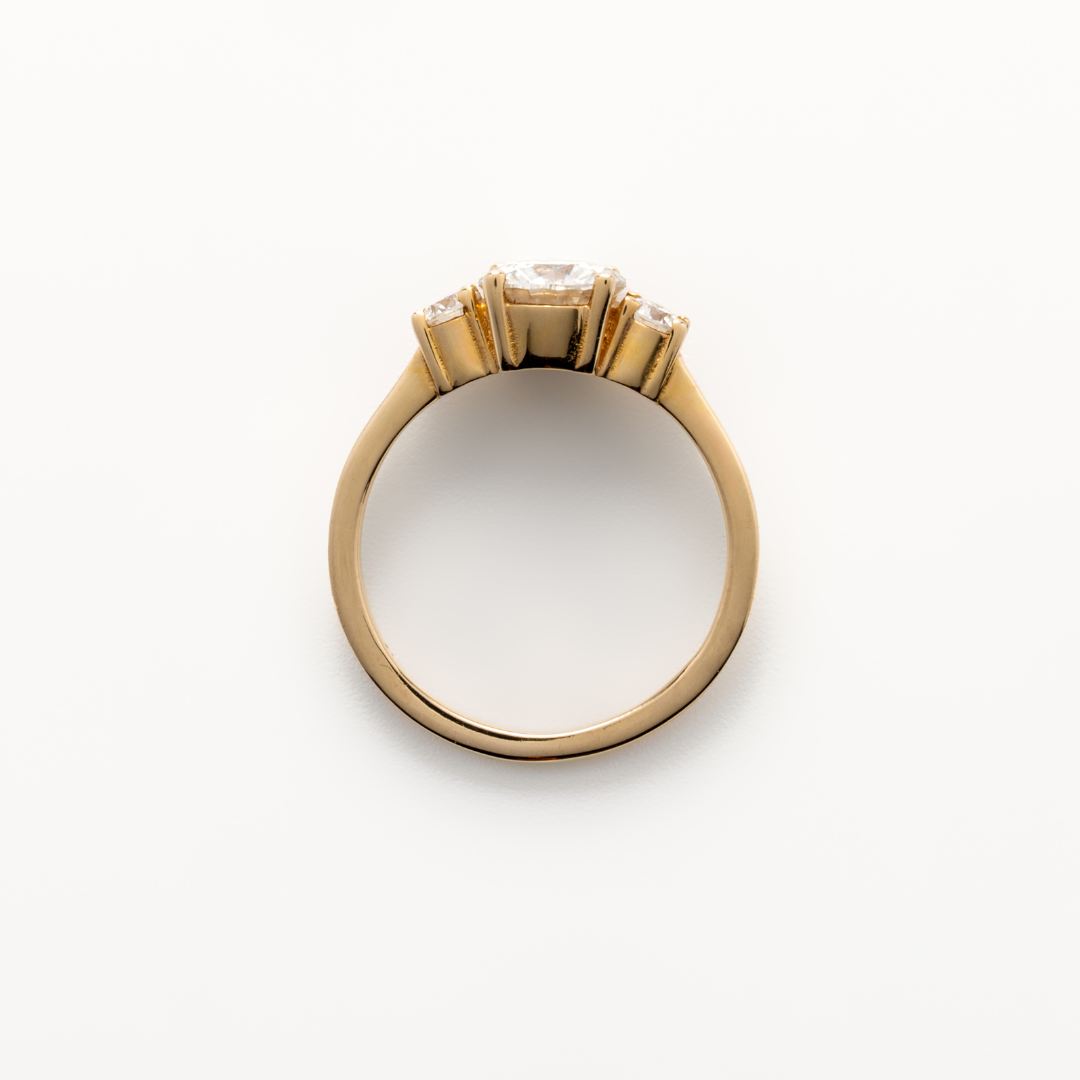 Commitment Collection: Azalea Three Stone Ring