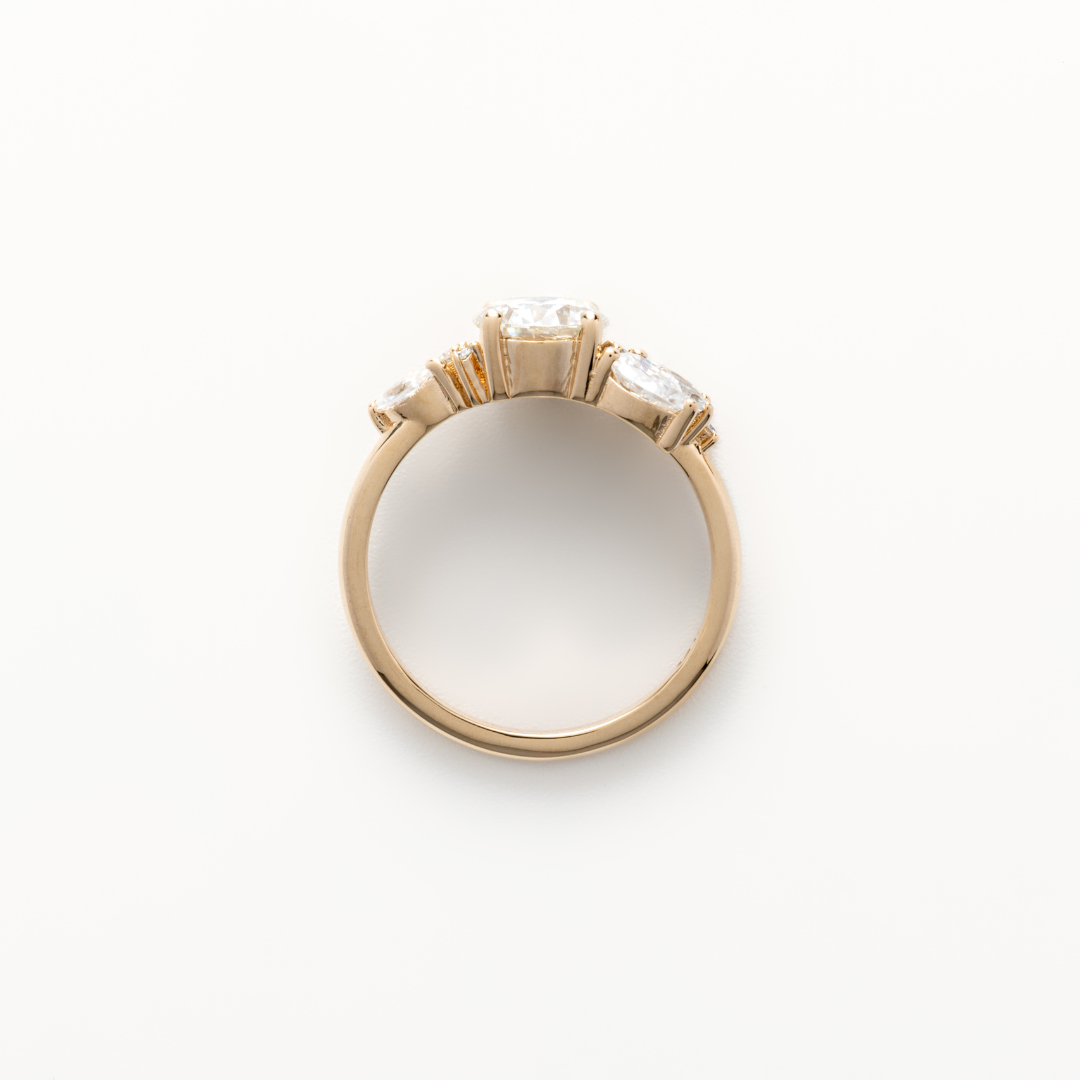 Commitment Collection: Rose Cluster Ring