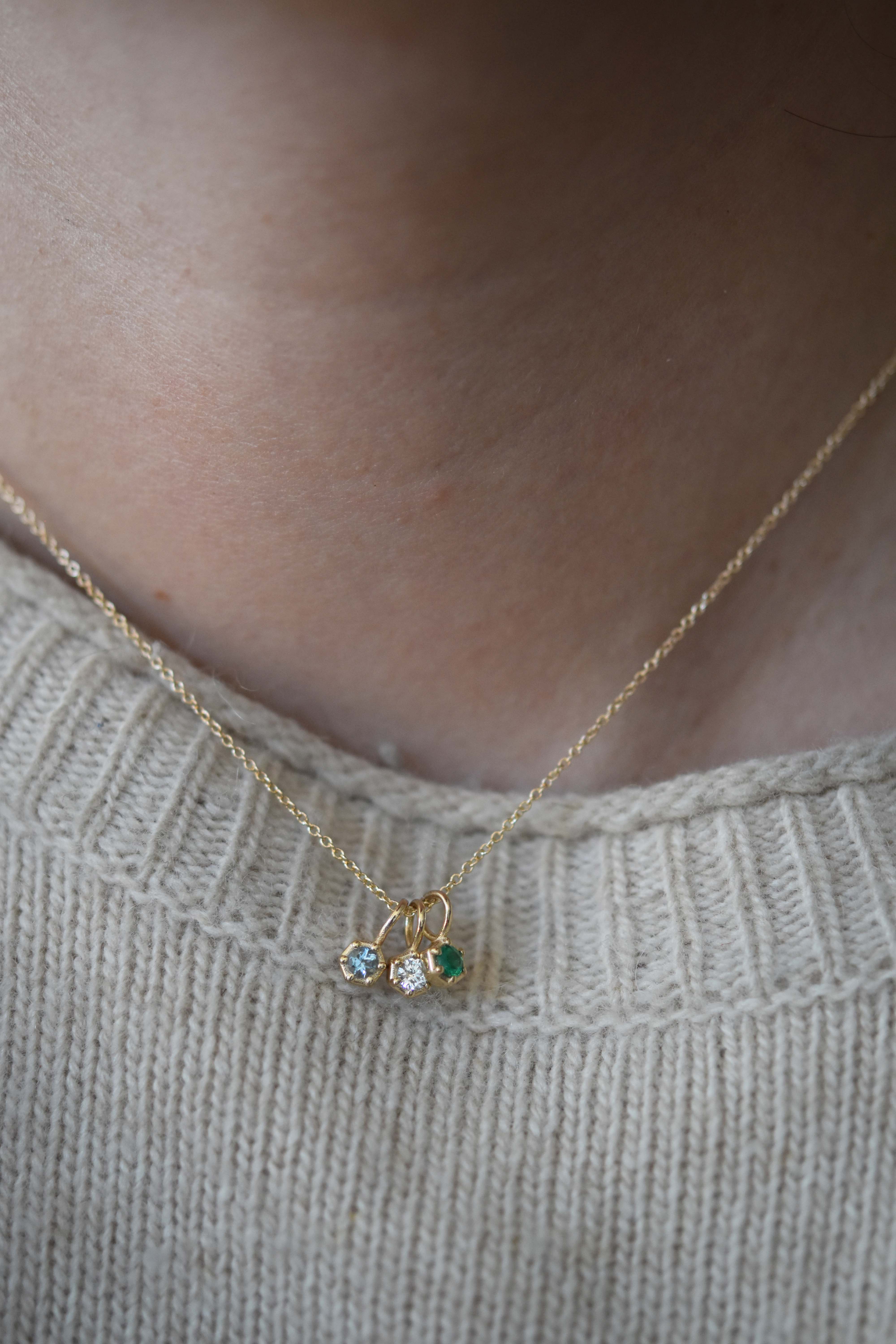 Birthstone Pendant - Diamond