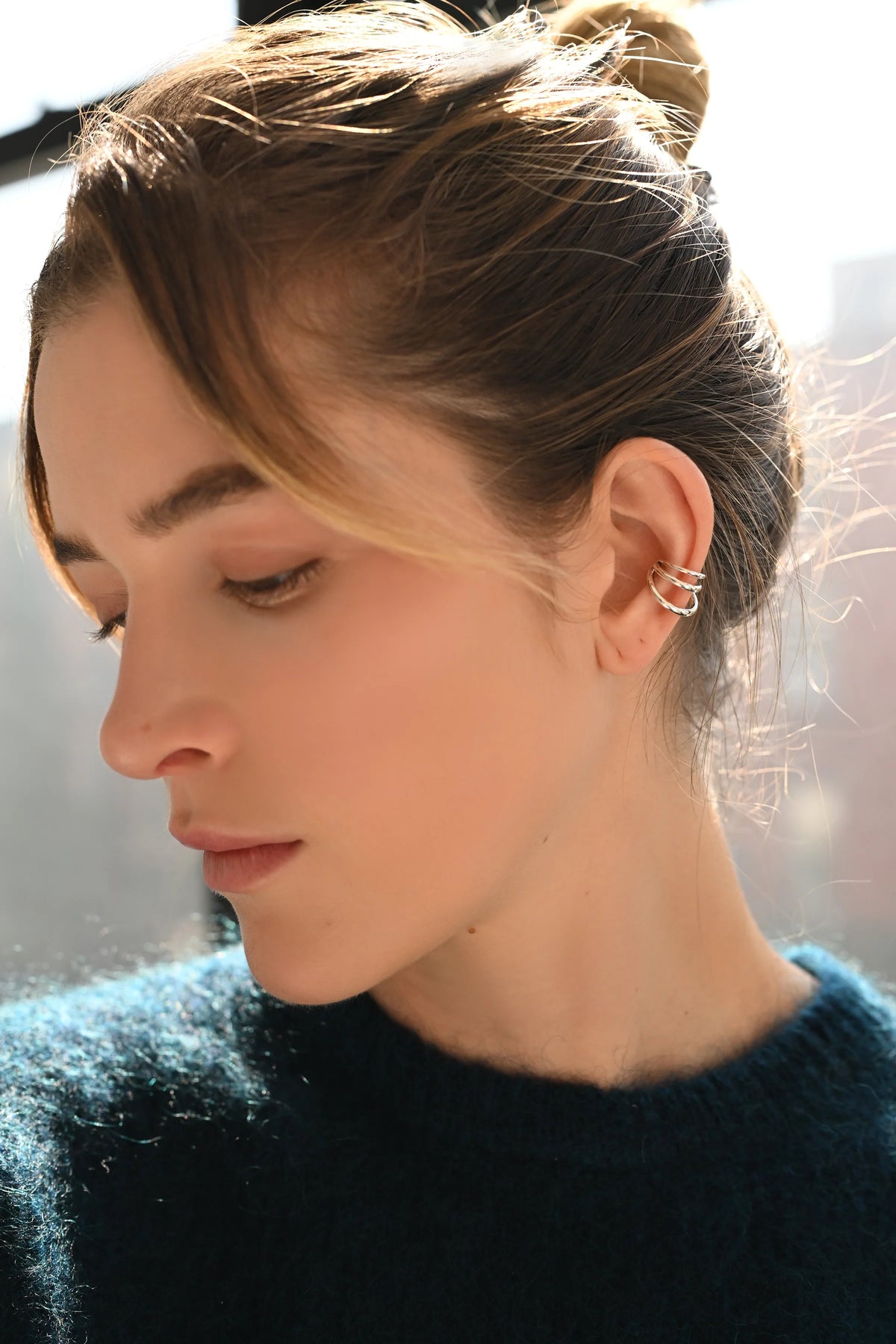 Triple Band Brass Ear Cuff — 8.6.4 Trunk Show