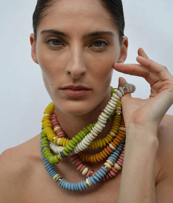 Laguna Necklace - Sky Blue — Lizzie Fortunato Demi-Fine Trunk Show