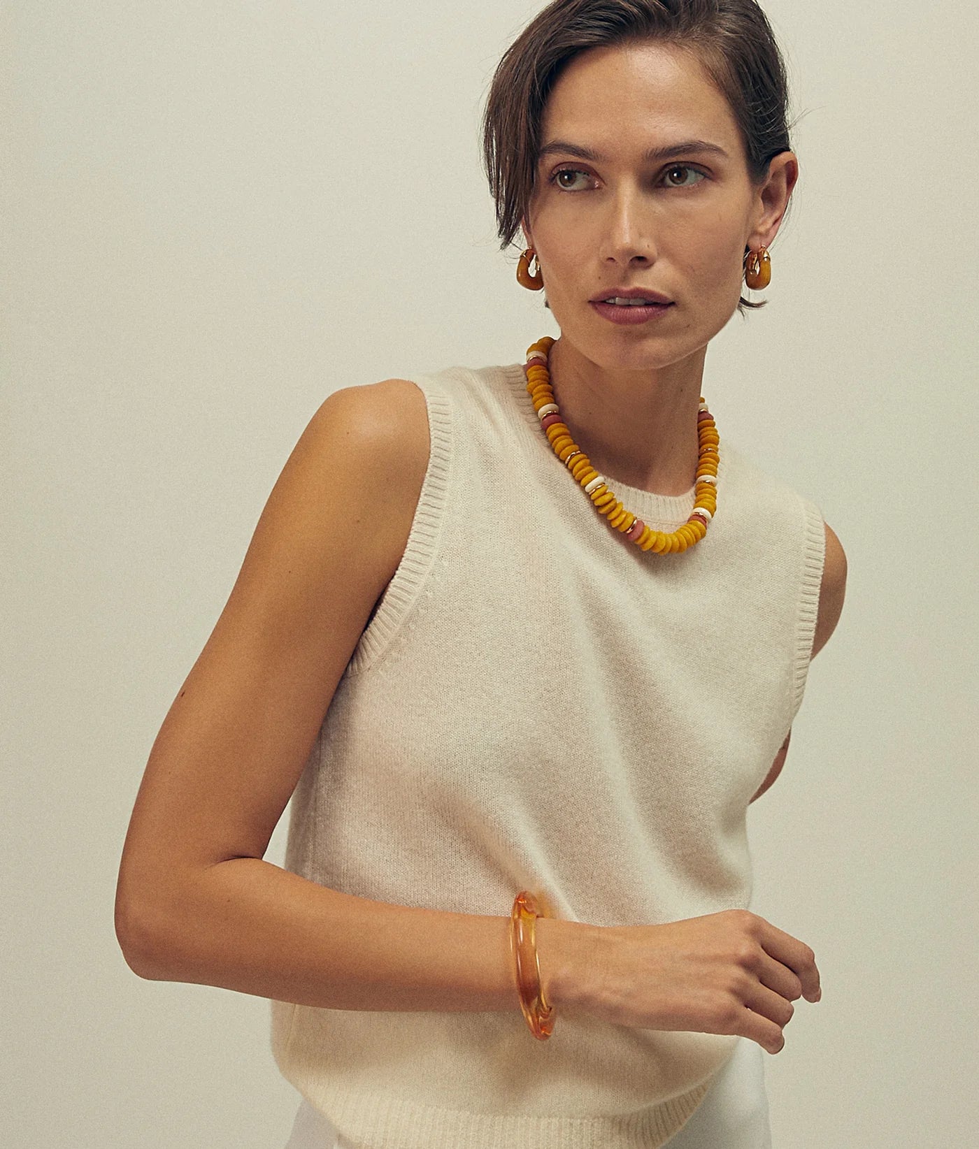 Laguna Necklace - Mustard — Lizzie Fortunato Demi-Fine Trunk Show