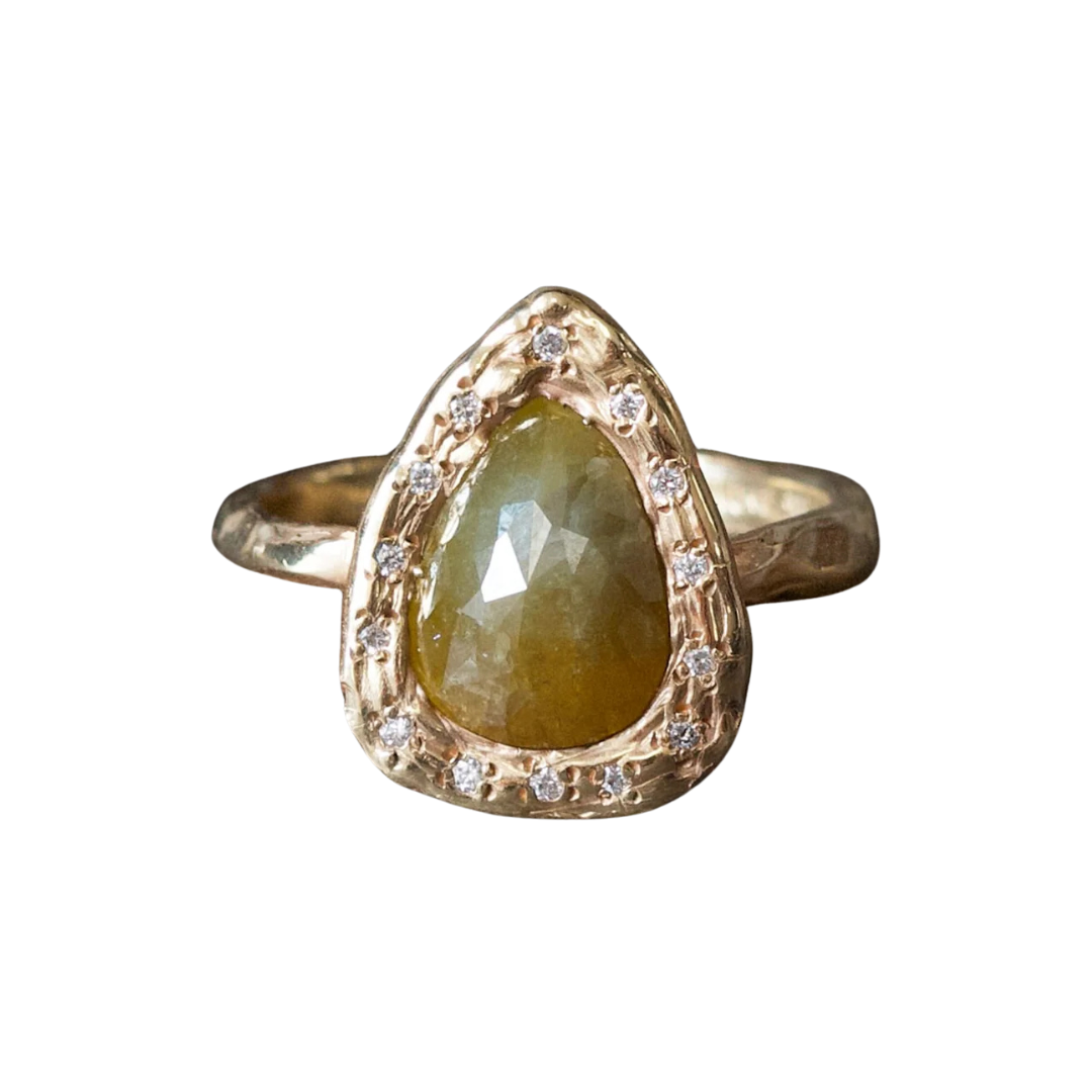 Honey Diamond Ring — Commitment, Curated