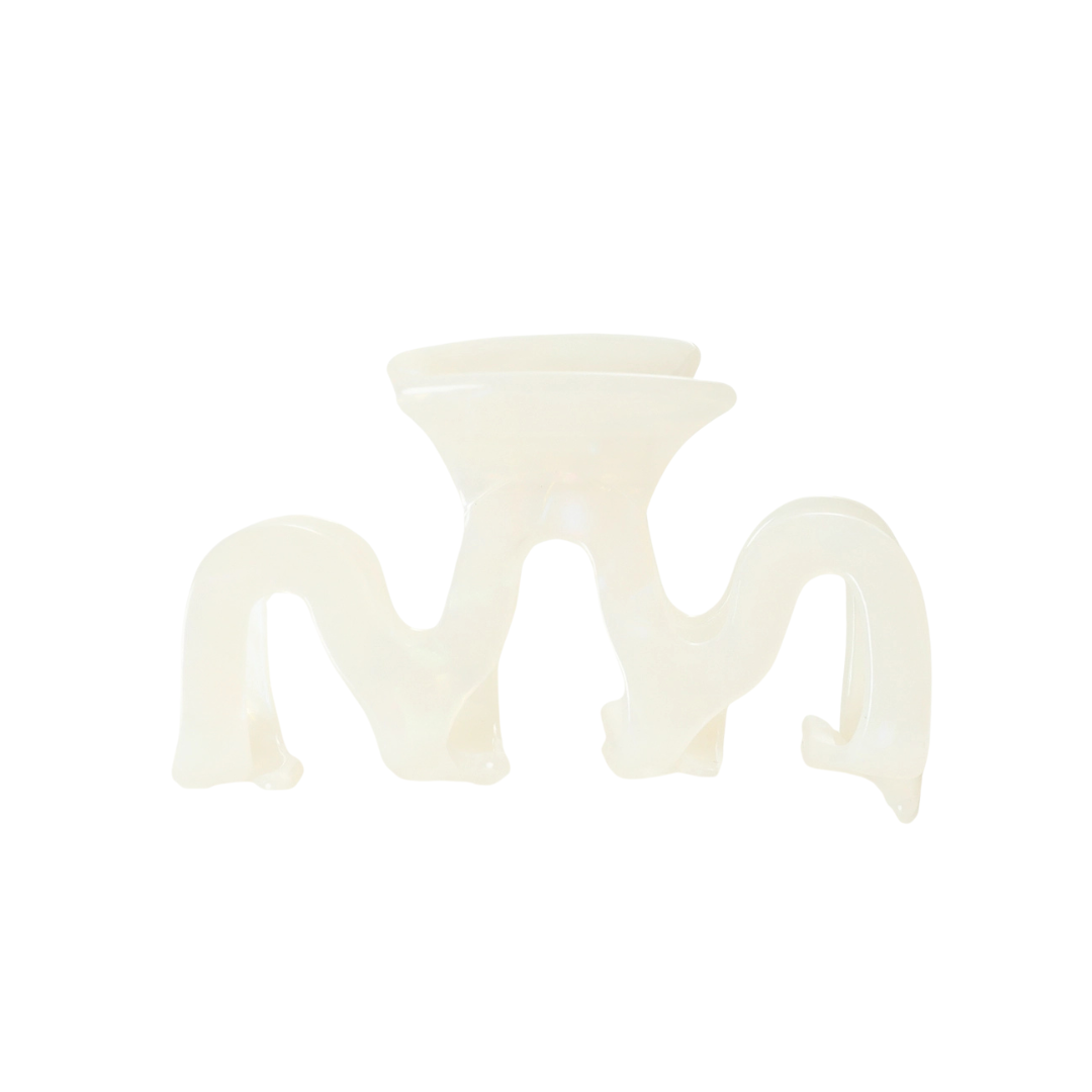 Esme Large Claw Clip - Pearl