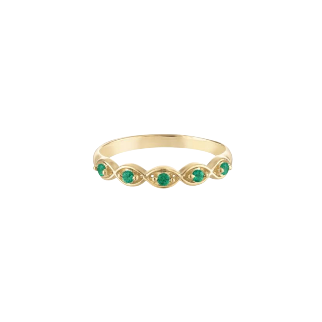 EyeBye Ring - Emerald