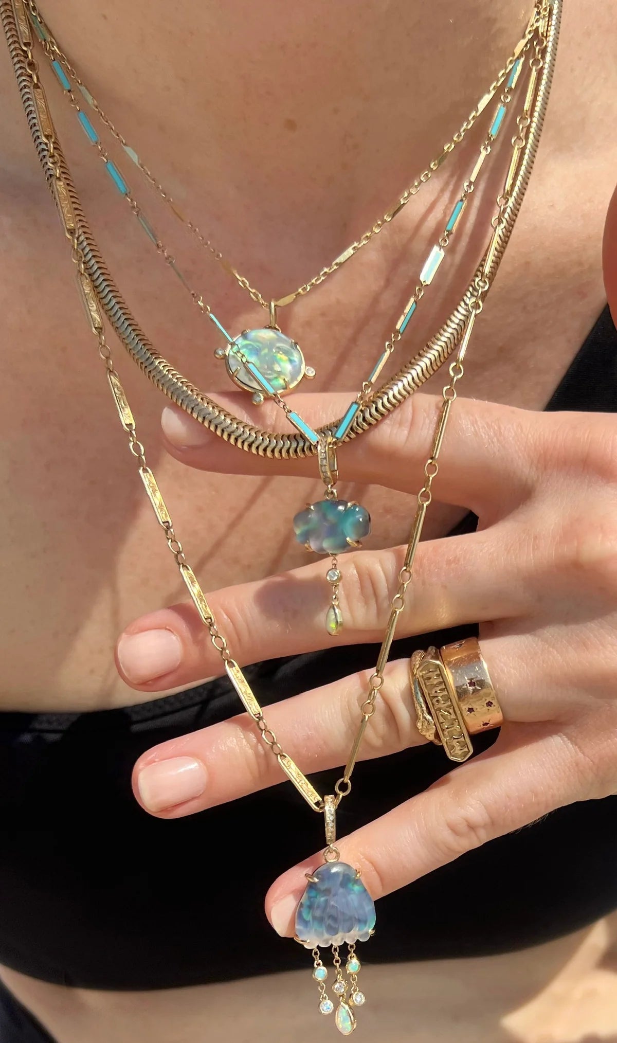 Luminescent Rain Cloud — Maura Green Trunk Show