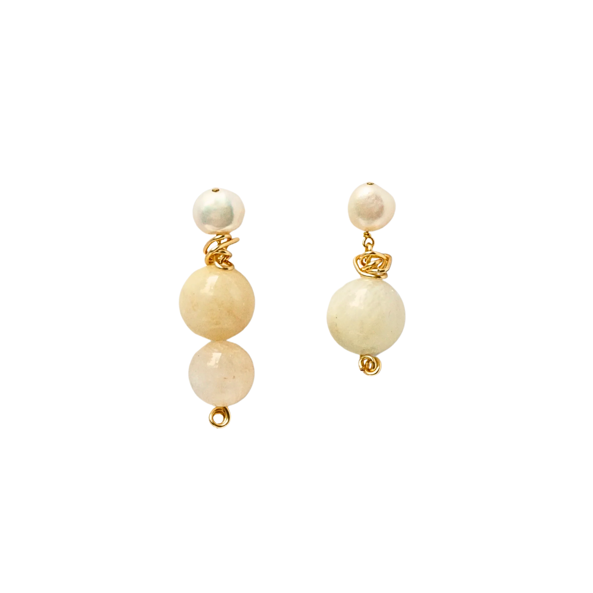 Golden Stars Earrings