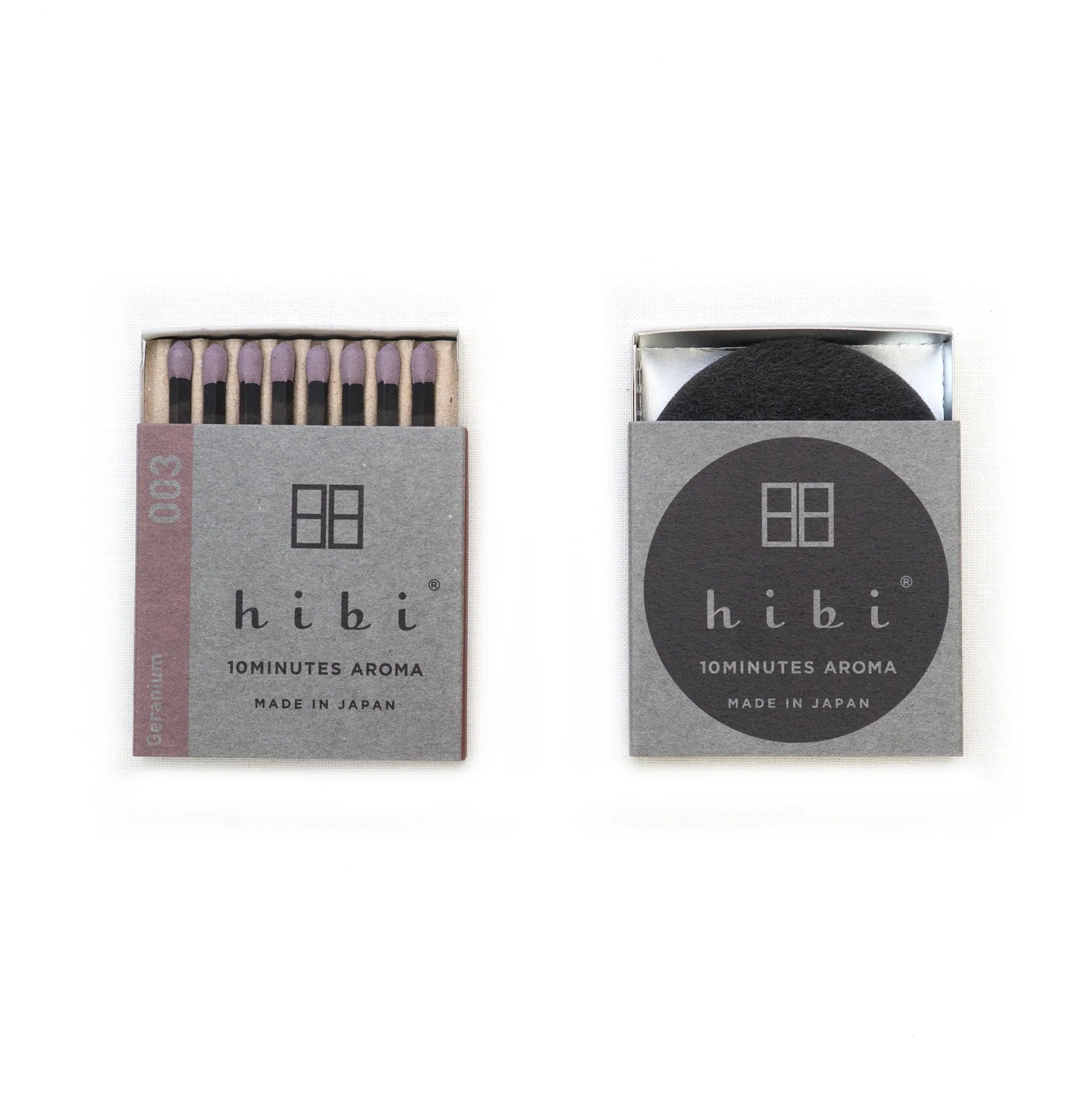 Hibi Incense Matches - Geranium