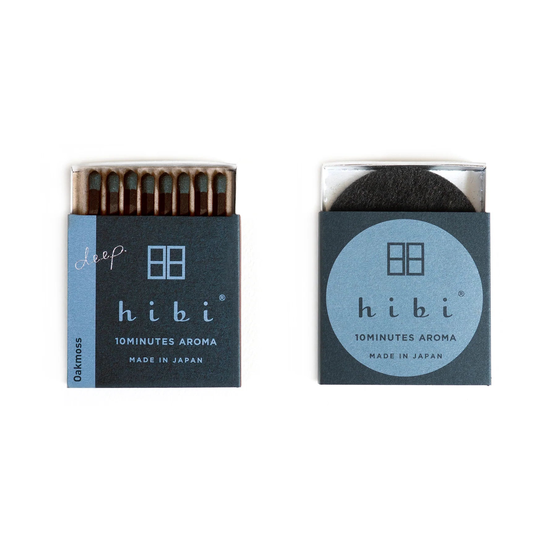 Hibi Incense Matches - Oakmoss