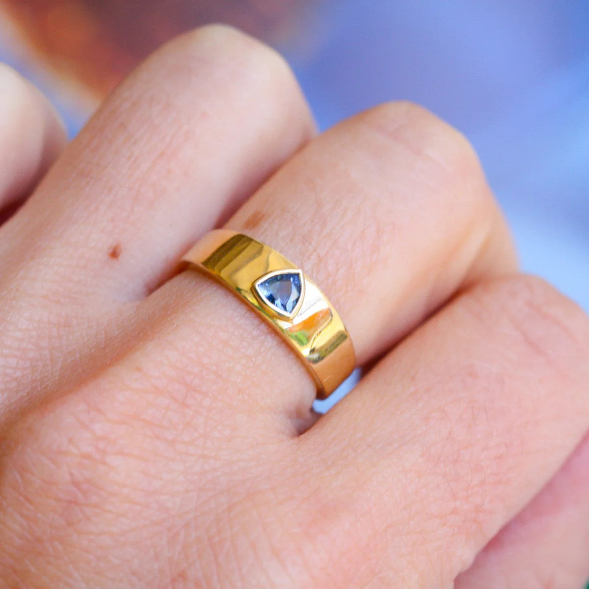 Pablo Blue Sapphire Ring