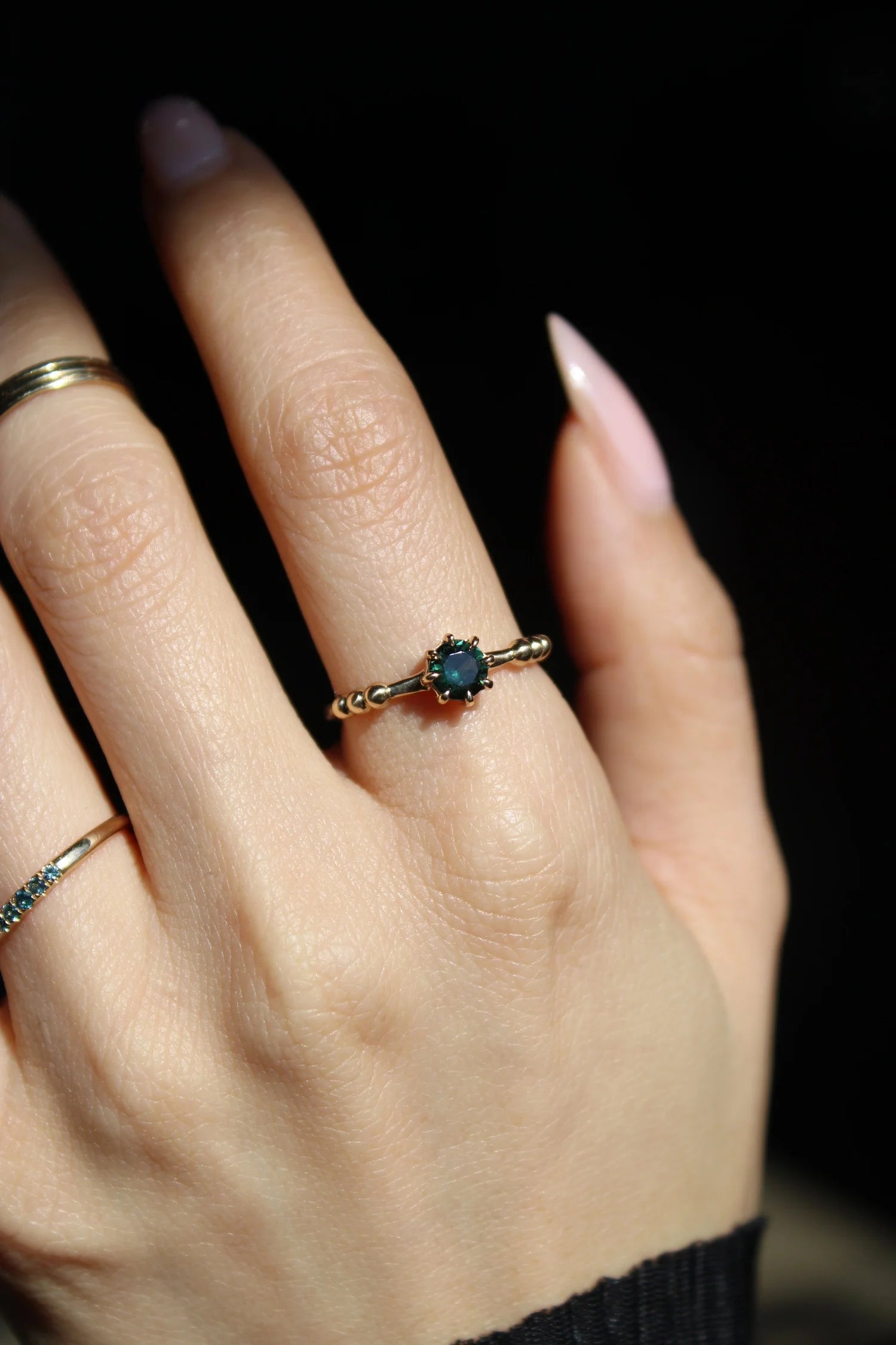 Sapphire Nova Solitaire — Commitment, Curated