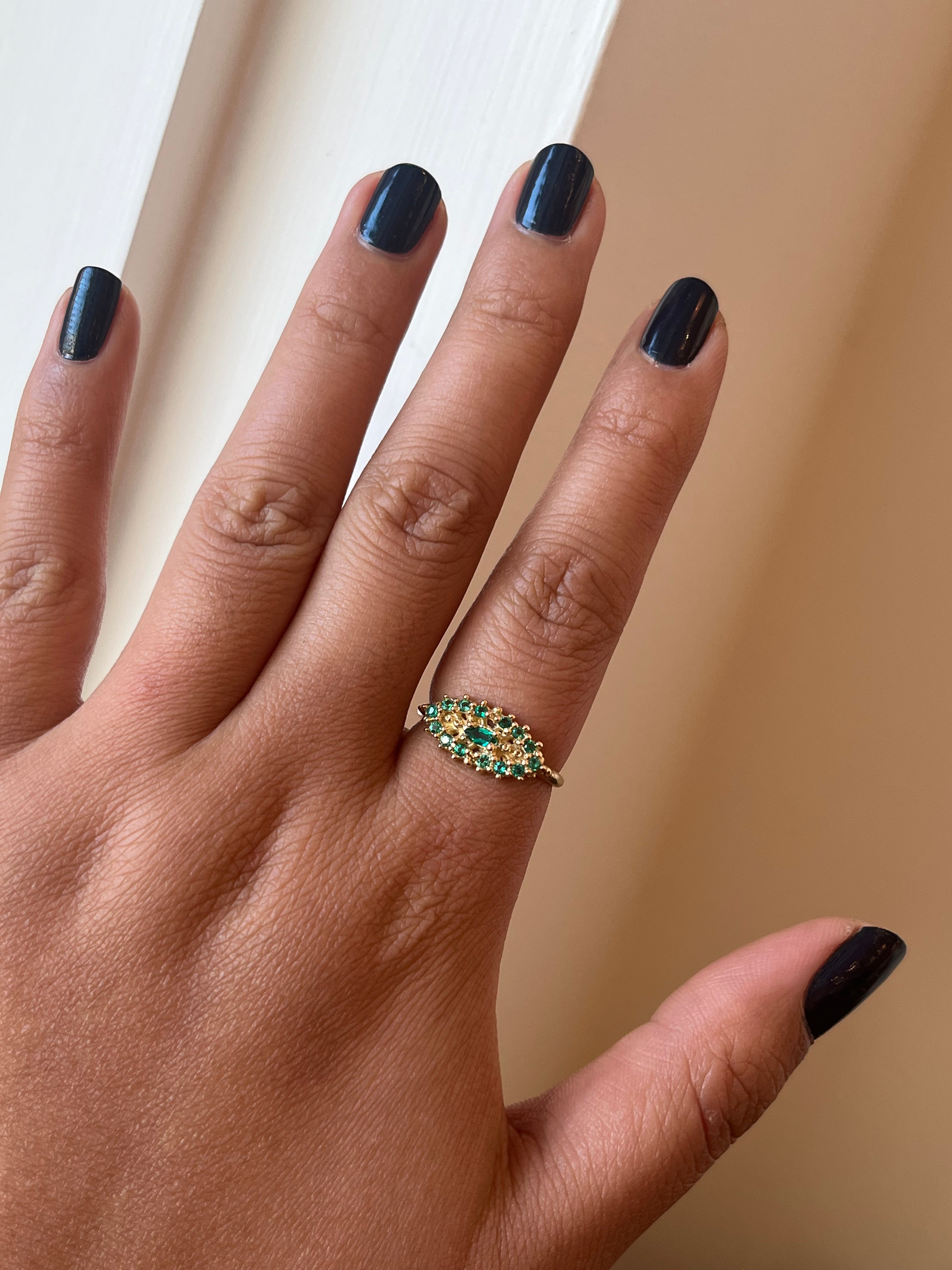 Panache Ring - Emerald