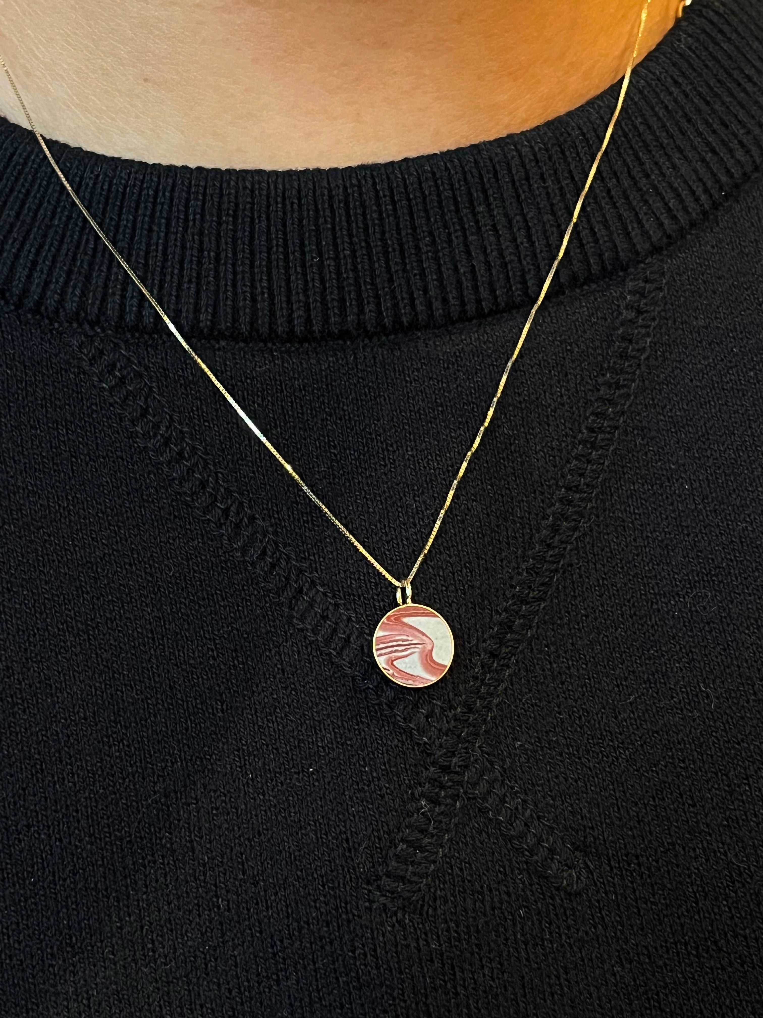 Wonderstone Circ Necklace