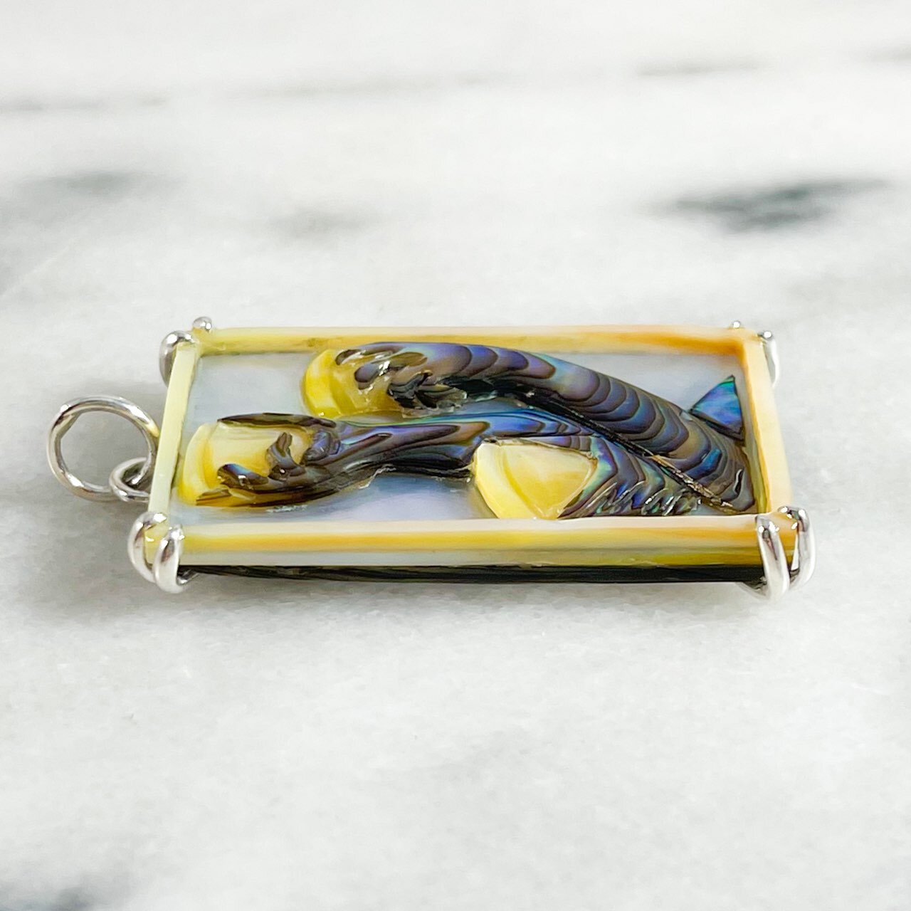 Three of Cups Tarot Card Charm — Maura Green Trunk Show