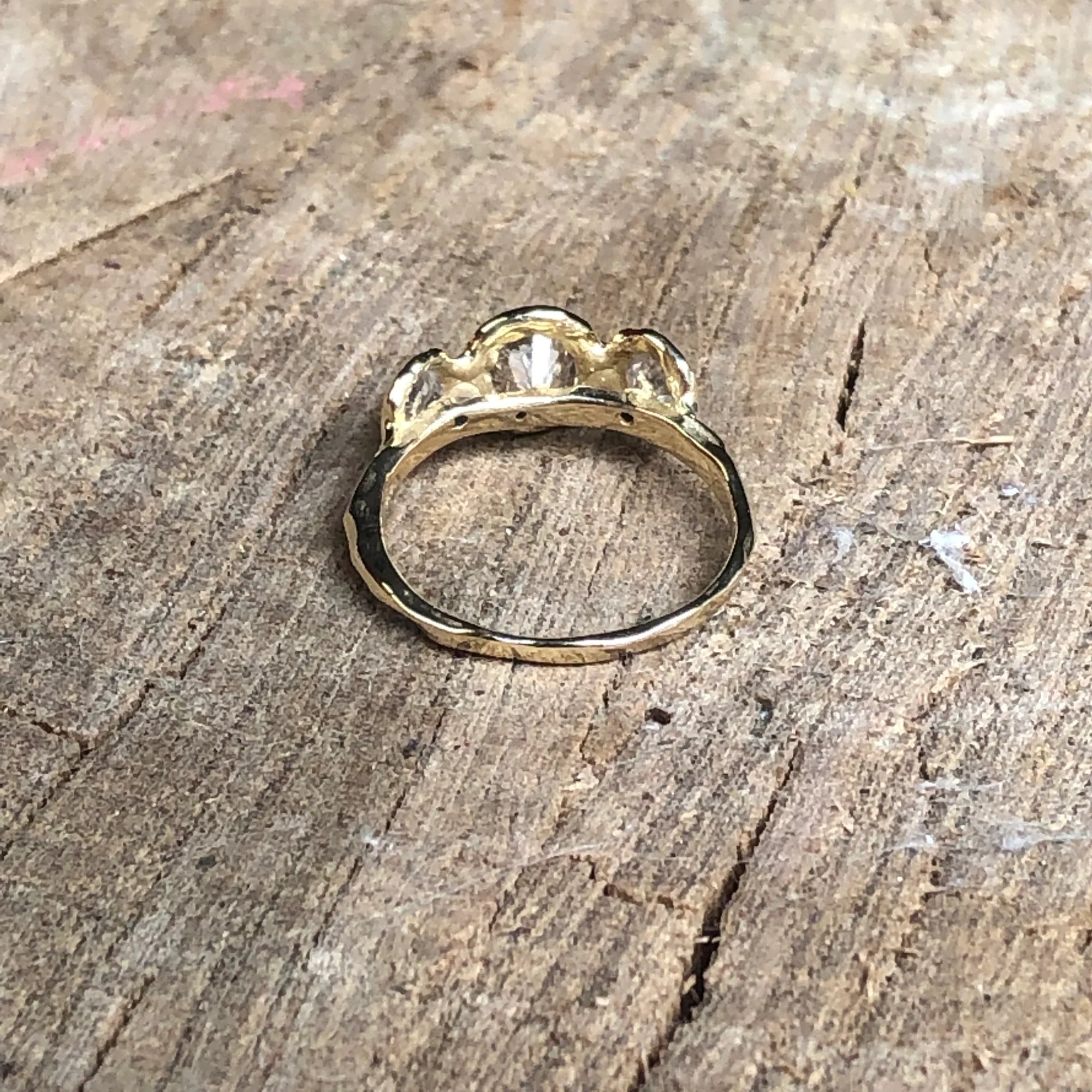 Sunburst Trio Ring — Commitment, Curated