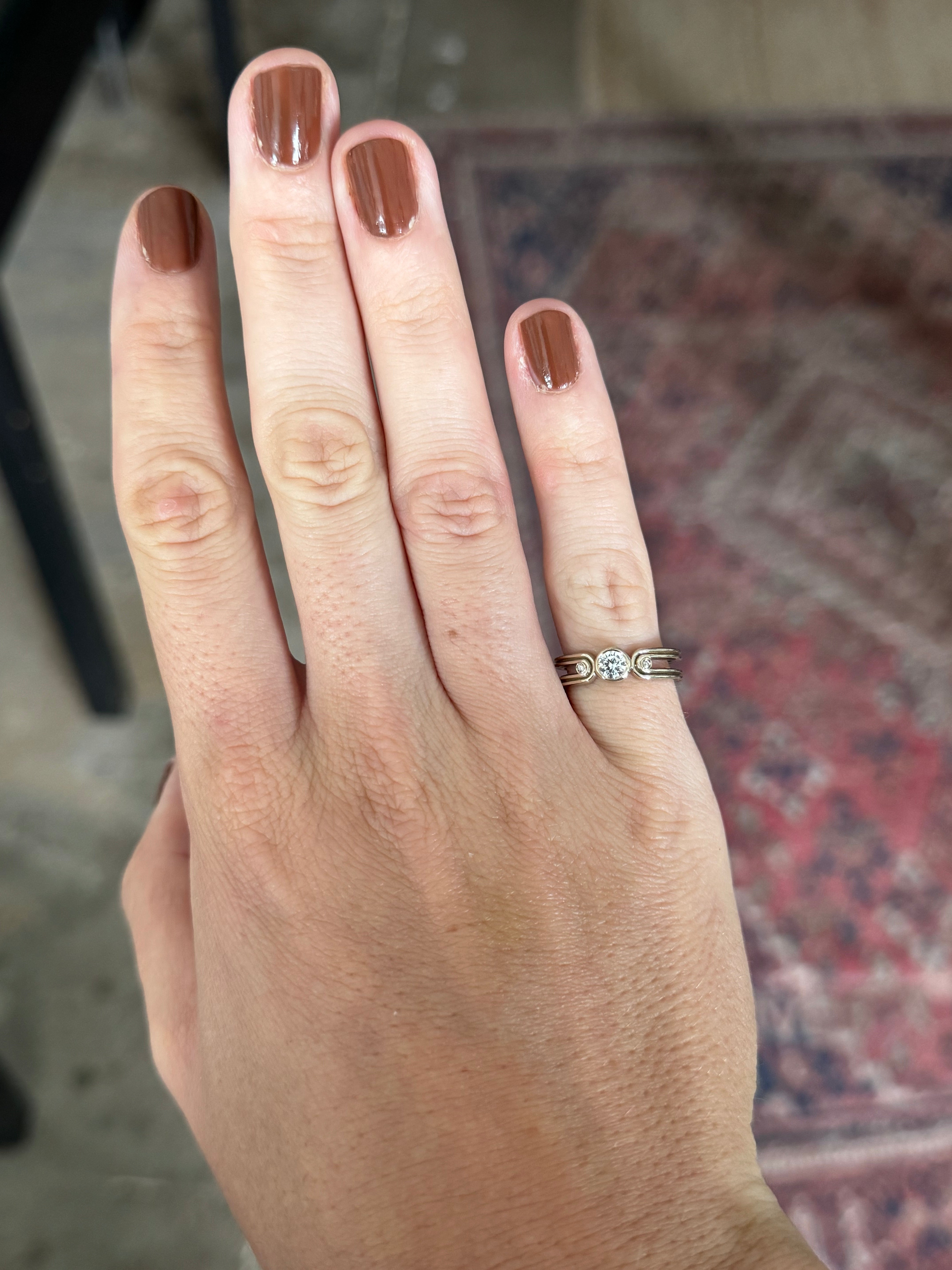 Gravitational Pull Ring — Commitment, Curated