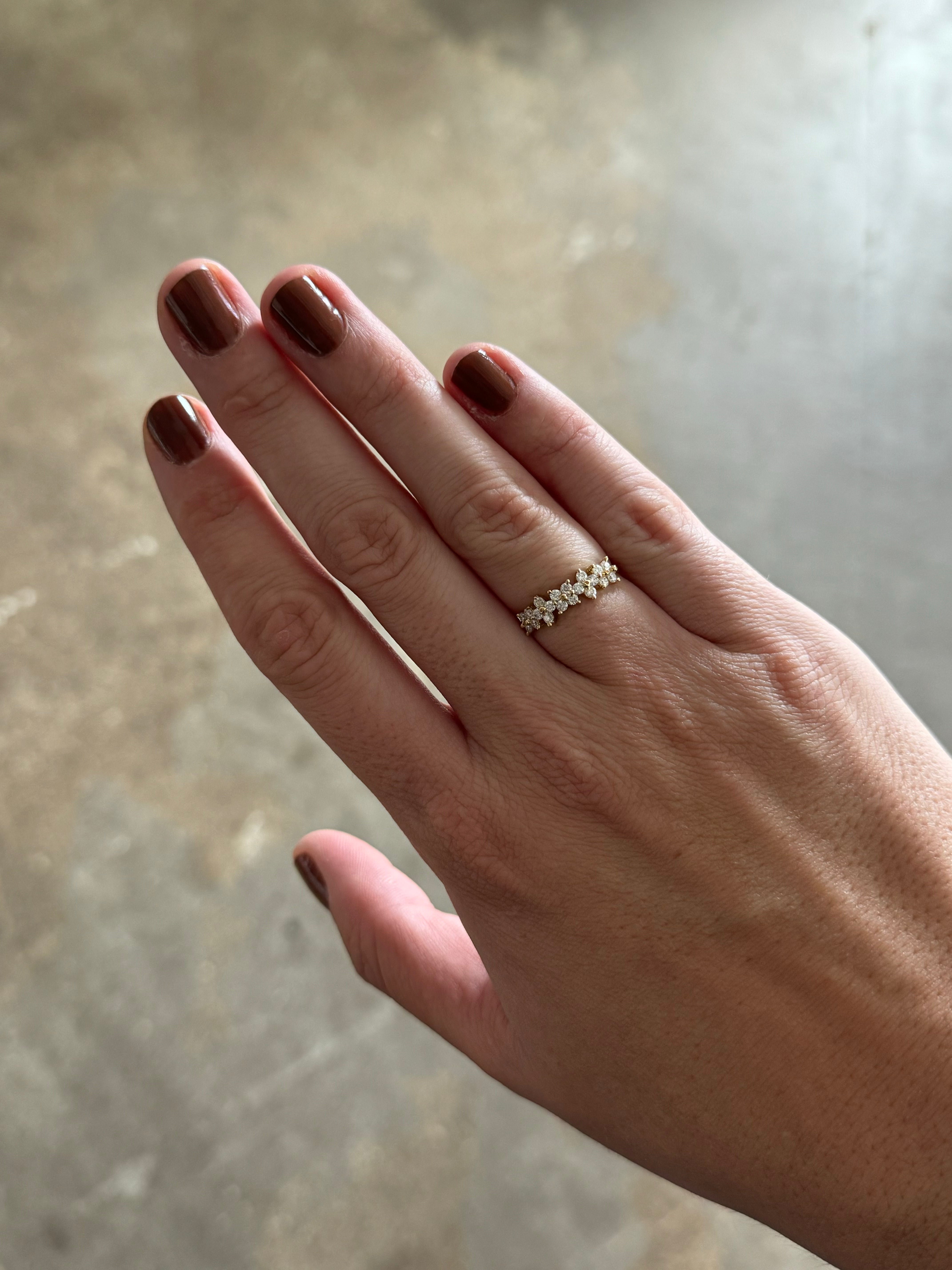 Diamond Floare Ring — Commitment, Curated