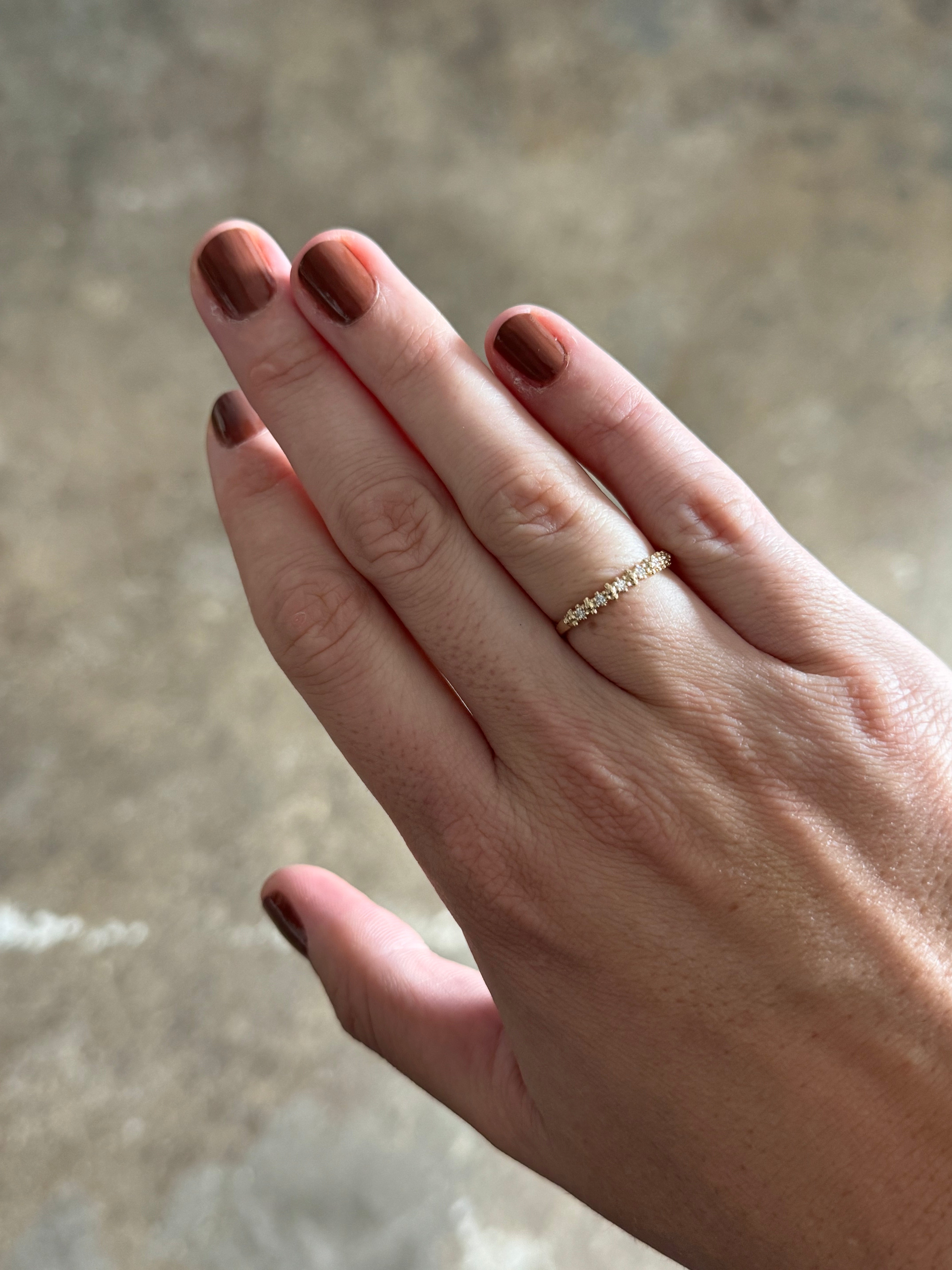 Diamond Carmel Ring — Commitment, Curated