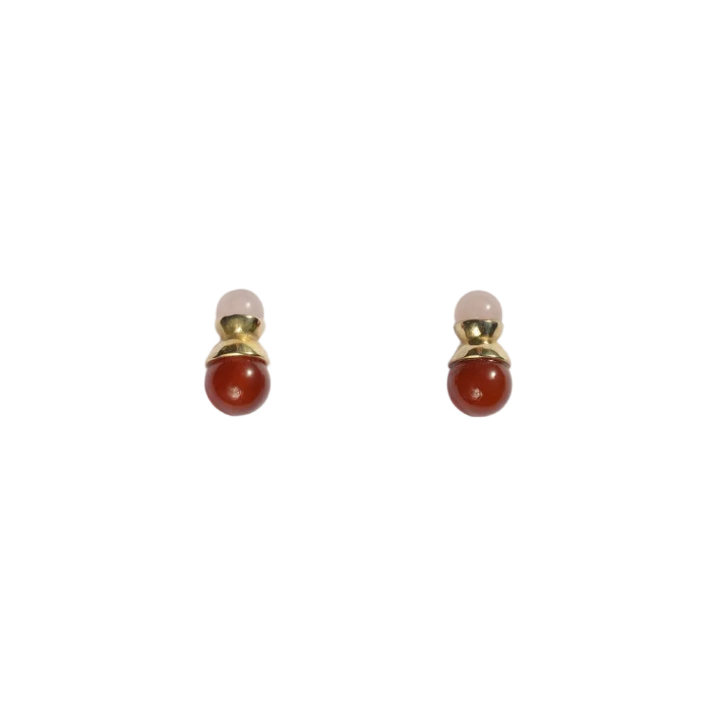 Carnelian Klee Studs