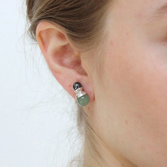 Carnelian Klee Studs