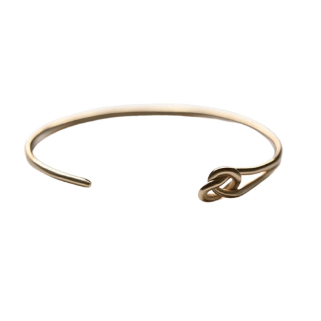 Knotted Cuff Bracelet
