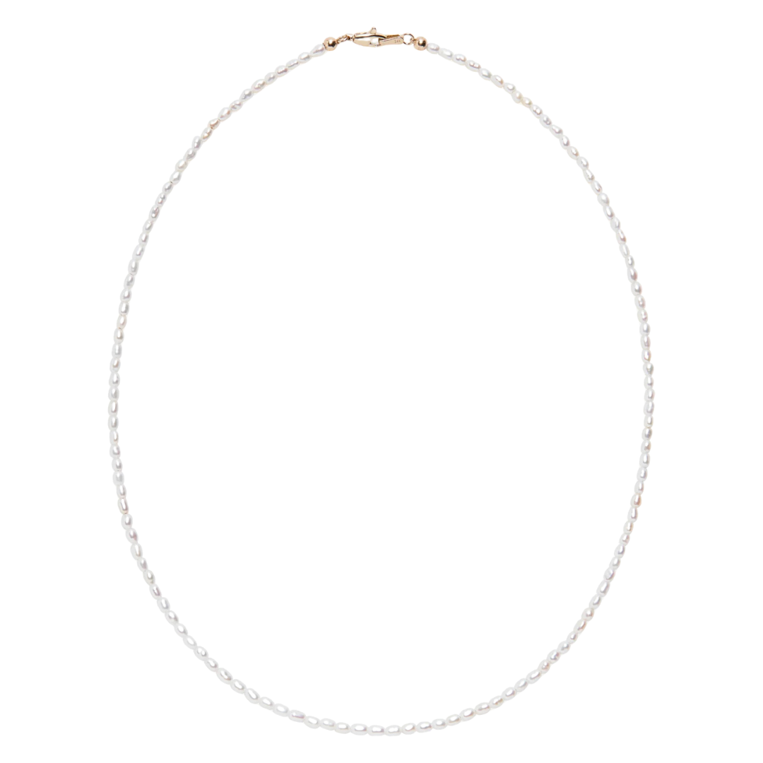 Tiny Pearl Necklace — Charm + Chain Trunk Show