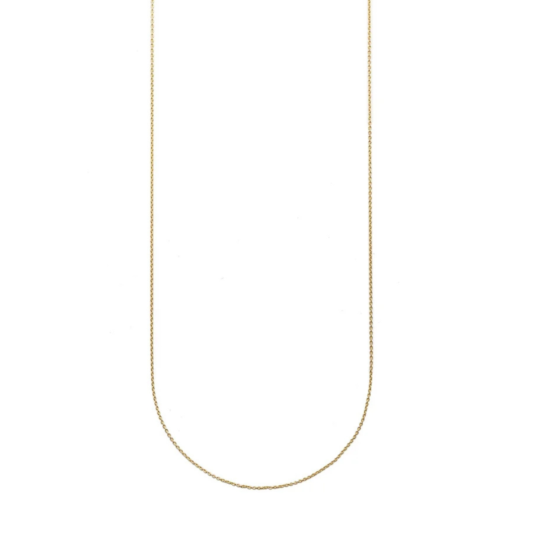 14k Gold Super Fine Chain — Charm + Chain Trunk Show