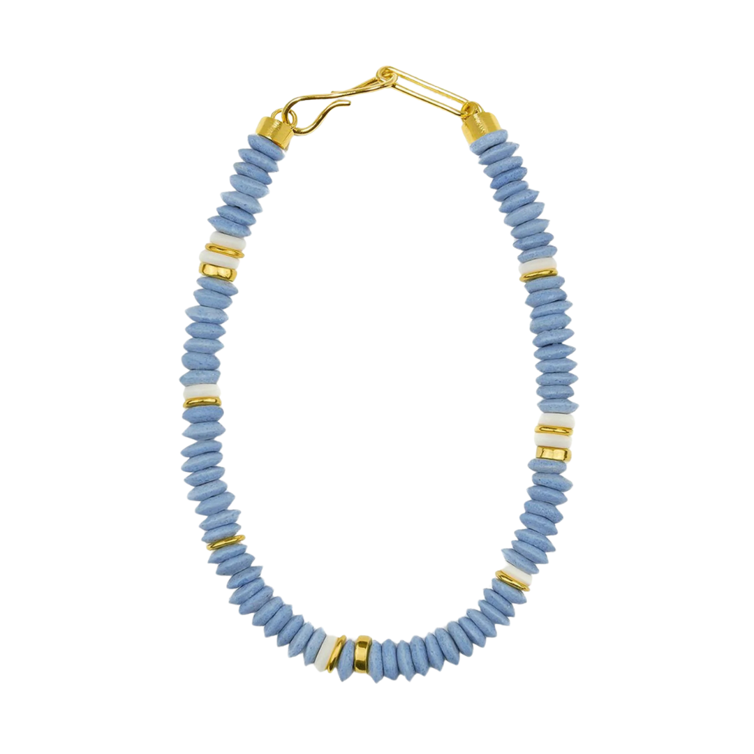 Laguna Necklace - Sky Blue — Lizzie Fortunato Demi-Fine Trunk Show