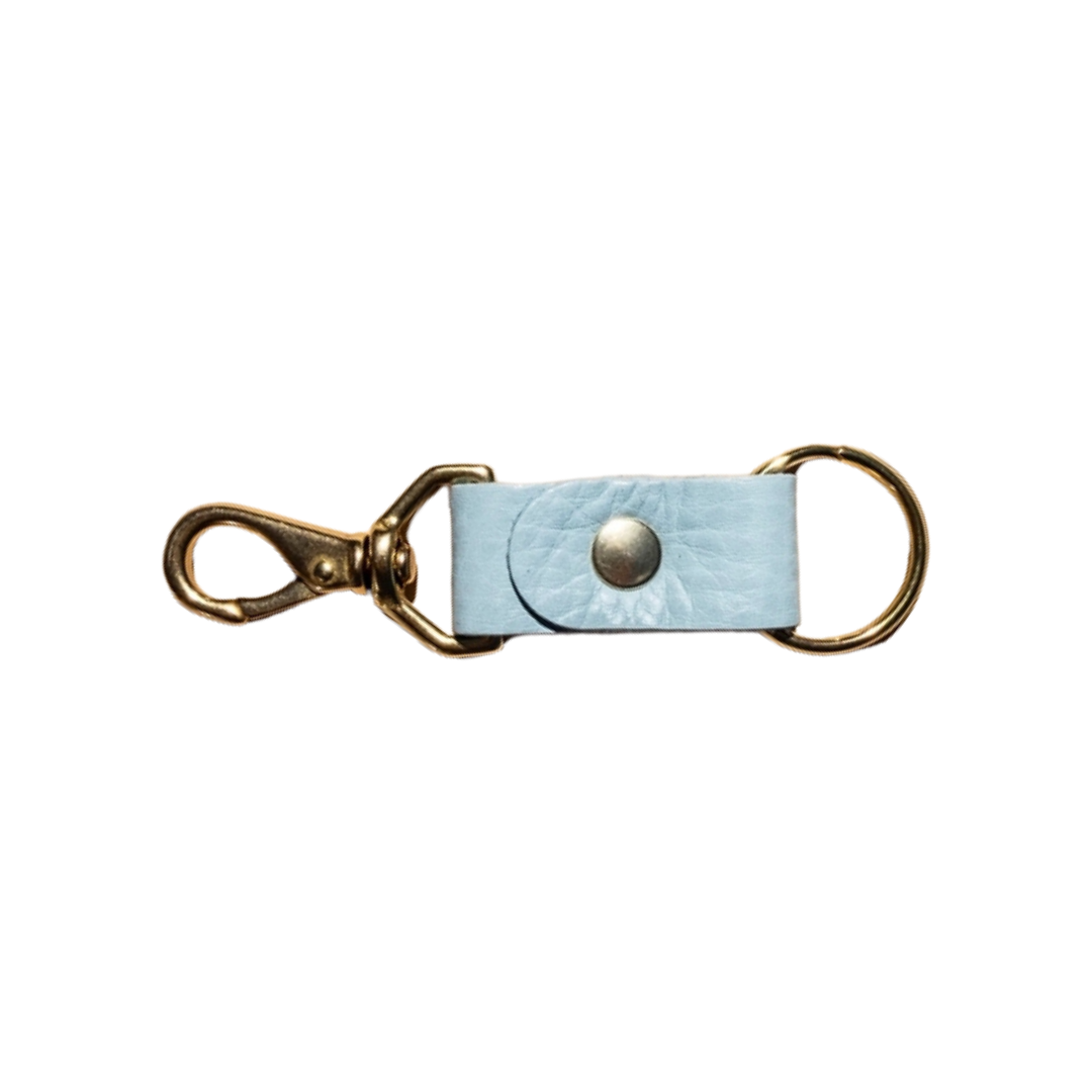 Robin Leather Keychain