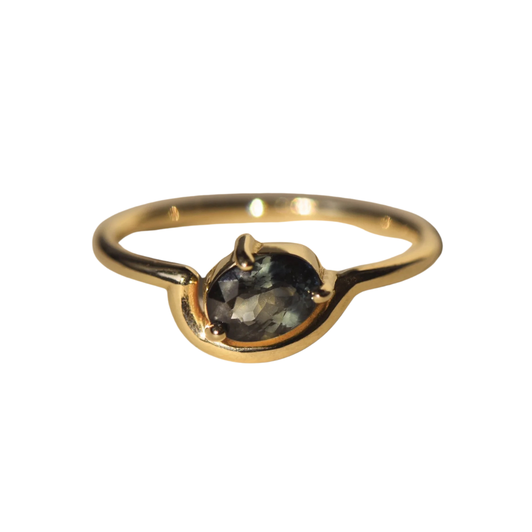 Sway Ring - Sapphire — Lindsay Lewis Trunk Show
