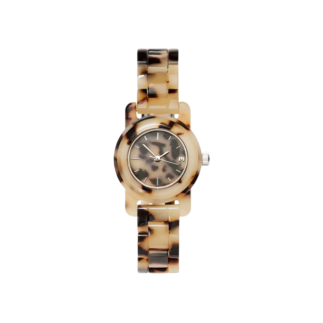 Mini Mono Watch in Blonde Tortoise