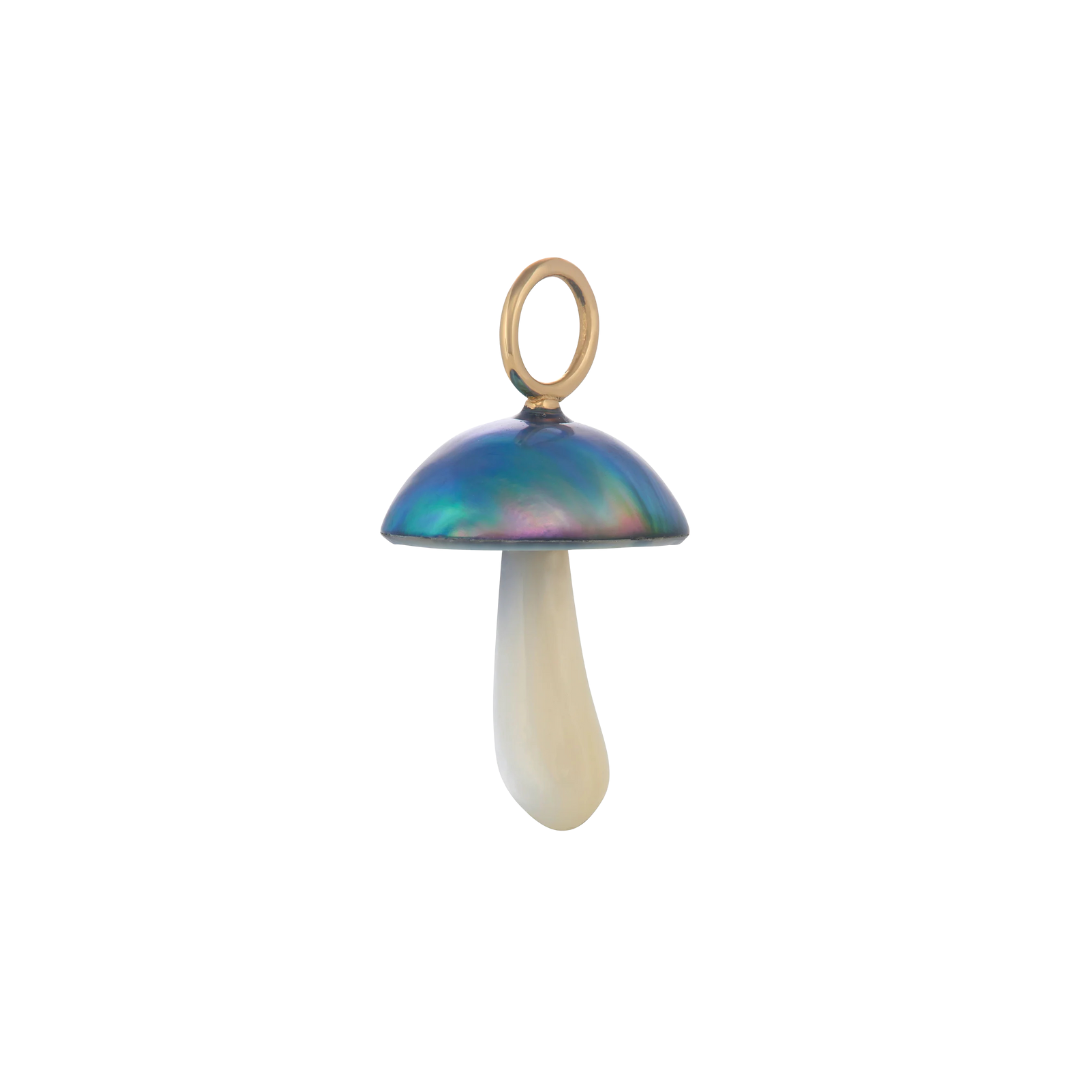Blue Mabe Pearl Mushroom — Maura Green Trunk Show