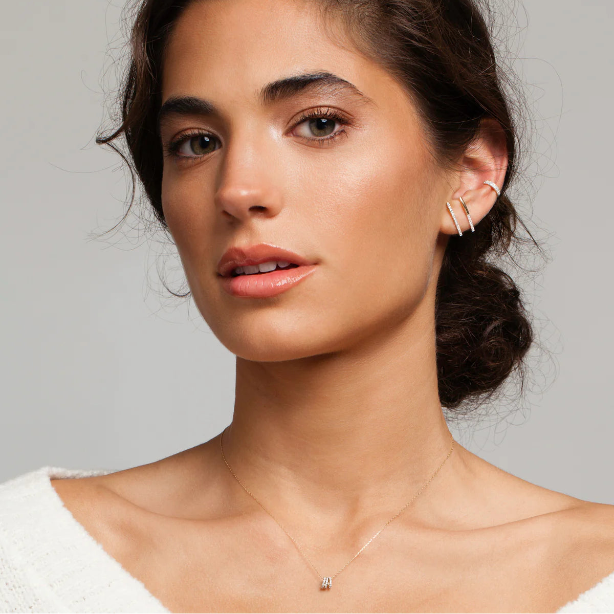 Bead Party Diamond 3s Company Necklace
